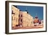 Evening in Helsinki - View from Market Square-benkrut-Framed Photographic Print