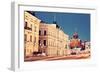 Evening in Helsinki - View from Market Square-benkrut-Framed Photographic Print