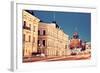 Evening in Helsinki - View from Market Square-benkrut-Framed Photographic Print