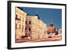 Evening in Helsinki - View from Market Square-benkrut-Framed Photographic Print