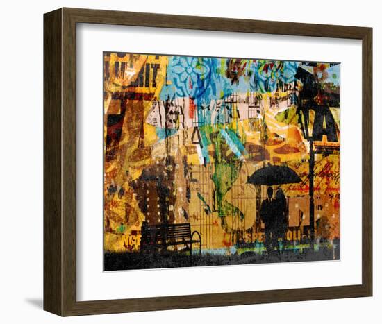 Evening in LA-Irena Orlov-Framed Art Print