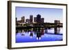 Evening in Little Rock-benkrut-Framed Photographic Print