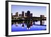 Evening in Little Rock-benkrut-Framed Photographic Print