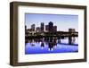 Evening in Little Rock-benkrut-Framed Photographic Print