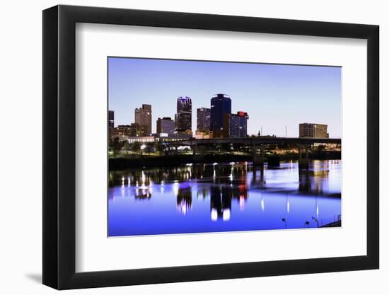 Evening in Little Rock-benkrut-Framed Photographic Print