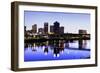 Evening in Little Rock-benkrut-Framed Photographic Print