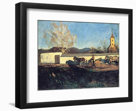 Evening in March-Karoly Ferenczy-Framed Giclee Print