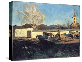 Evening in March-Karoly Ferenczy-Stretched Canvas