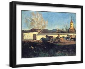 Evening in March-Karoly Ferenczy-Framed Giclee Print