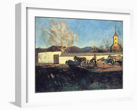 Evening in March-Karoly Ferenczy-Framed Giclee Print