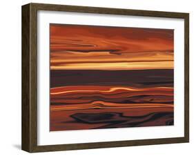 Evening in Ottawa valley 1-Rabi Khan-Framed Art Print