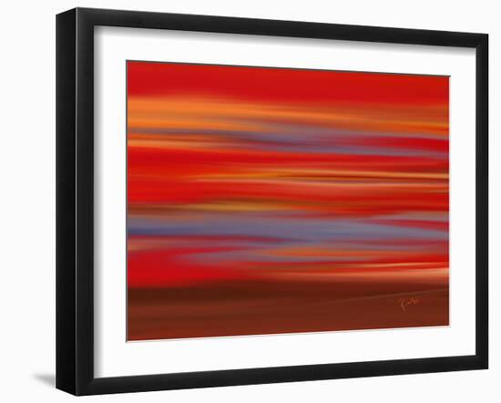 Evening in Ottawa valley-Rabi Khan-Framed Art Print