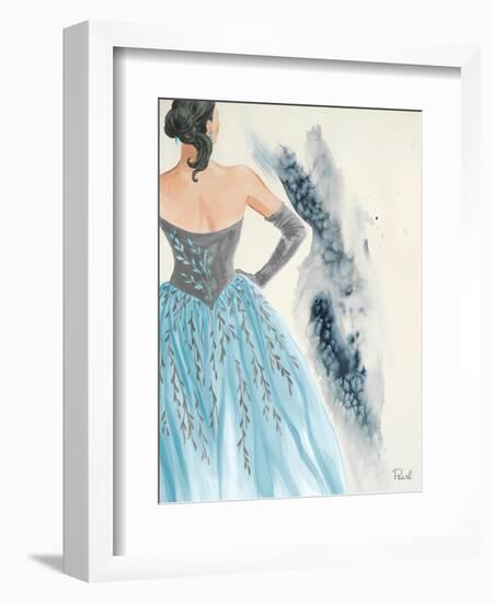 Evening in Paris II-Linda Baliko-Framed Art Print