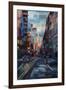 Evening in the City-Brooke Borcherding-Framed Art Print