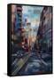 Evening in the City-Brooke Borcherding-Framed Stretched Canvas