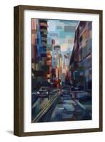 Evening in the City-Brooke Borcherding-Framed Art Print