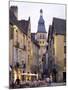 Evening in the Place De La Liberte, Sarlat-La-Caneda, Dordogne, Aquitaine, France, Europe-Ruth Tomlinson-Mounted Photographic Print