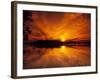 Evening in the Swampy Wilderness, Everglades National Park, Florida, USA-Jerry Ginsberg-Framed Photographic Print
