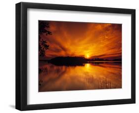 Evening in the Swampy Wilderness, Everglades National Park, Florida, USA-Jerry Ginsberg-Framed Photographic Print