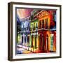 Evening in the Vieux Carre-Diane Millsap-Framed Art Print