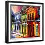 Evening in the Vieux Carre-Diane Millsap-Framed Art Print