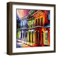 Evening in the Vieux Carre-Diane Millsap-Framed Art Print