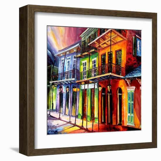 Evening in the Vieux Carre-Diane Millsap-Framed Art Print