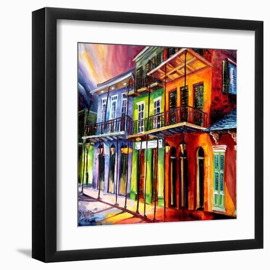 Evening in the Vieux Carre-Diane Millsap-Framed Art Print