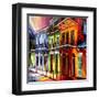 Evening in the Vieux Carre-Diane Millsap-Framed Art Print