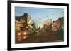 Evening in Tijuana, Mexico, Fifties-null-Framed Premium Giclee Print