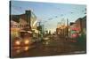 Evening in Tijuana, Mexico, Fifties-null-Stretched Canvas