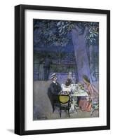 Evening in Trieste, 1914-null-Framed Giclee Print