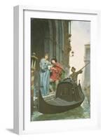 Evening in Venice, 1875-Jules Arsene Garnier-Framed Giclee Print