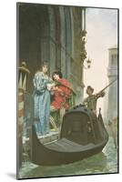 Evening in Venice, 1875-Jules Arsene Garnier-Mounted Giclee Print