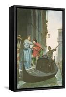 Evening in Venice, 1875-Jules Arsene Garnier-Framed Stretched Canvas