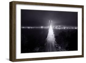 Evening Into The City, San Francisco-Vincent James-Framed Photographic Print