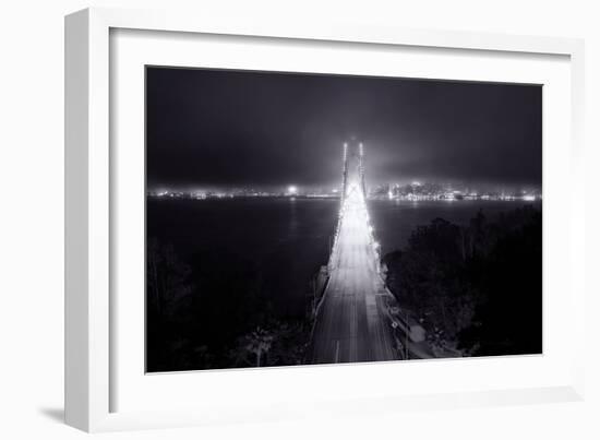 Evening Into The City, San Francisco-Vincent James-Framed Photographic Print