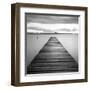 Evening Jetty-M^ Mun-Framed Art Print