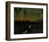 Evening Landscape II-Vincent van Gogh-Framed Giclee Print