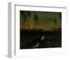 Evening Landscape II-Vincent van Gogh-Framed Giclee Print