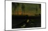 Evening Landscape II-Vincent van Gogh-Mounted Giclee Print