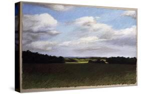 Evening Landscape in Summer-Helen J. Vaughn-Stretched Canvas