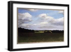 Evening Landscape in Summer-Helen J. Vaughn-Framed Giclee Print