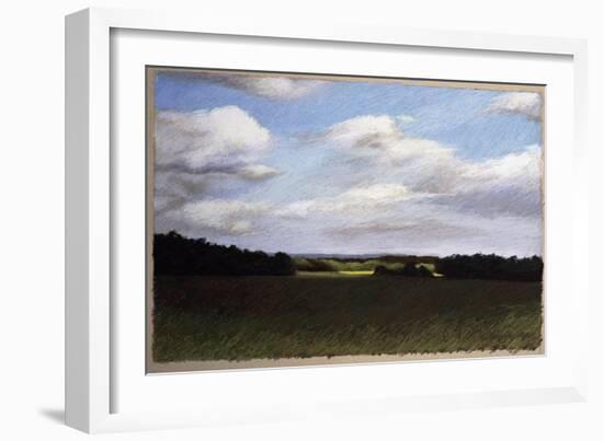 Evening Landscape in Summer-Helen J. Vaughn-Framed Giclee Print