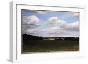 Evening Landscape in Summer-Helen J. Vaughn-Framed Giclee Print