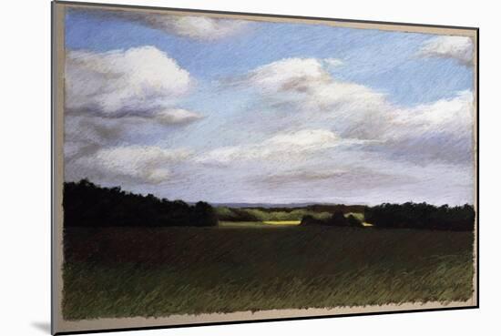 Evening Landscape in Summer-Helen J. Vaughn-Mounted Giclee Print