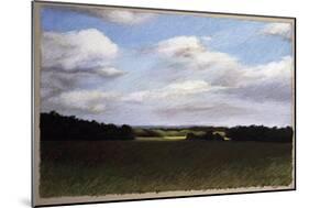 Evening Landscape in Summer-Helen J. Vaughn-Mounted Giclee Print