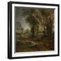 Evening Landscape with Timber Wagon, 1630-1640-Peter Paul Rubens-Framed Giclee Print