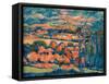 Evening Landscape-Brenda Brin Booker-Framed Stretched Canvas