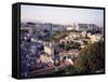 Evening, Largo De Graca Area of the City from Castelo De Sao Jorge, Lisbon, Portugal, Europe-Sylvain Grandadam-Framed Stretched Canvas